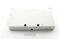 Nintendo 3DS Ice White With Box and Instruction Good Condition Japan Import