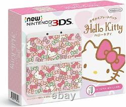 Nintendo 3DS Kisekae Plate Pack Hello Kitty Ship from JAPAN USED Good Condition