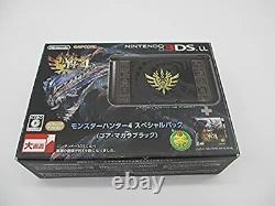 Nintendo 3DS LL Monster Hunter 4 Special Pack Black Japan (Good Condition!)