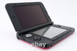 Nintendo 3DS LL Red ×Black With Box and Instruction Good Condition Japan Import