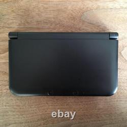 Nintendo 3DS LL XL Black console Japanese version good condition