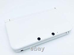 Nintendo 3DS LL XL Console only Pearl White Used Japanese only Good Condition