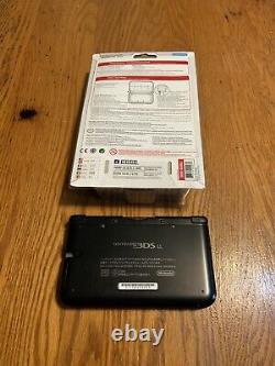 Nintendo 3DS LL XL System Black Console Japanese. Very Good Condition. Tested