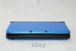 Nintendo 3DS XL Blue/Black Handheld Console with Charger, Good Condition