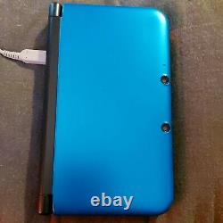 Nintendo 3DS XL Blue/Black Handheld System Console Good Condition Tested Working