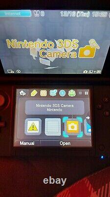 Nintendo 3DS XL Blue/Black Handheld System Console Good Condition Tested Working