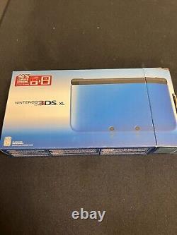 Nintendo 3DS XL Blue Color Good Working Condition! With Original Box