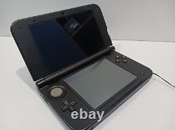 Nintendo 3DS XL Blue NTSC Console Bundle with 4 Games & Case Good Condition