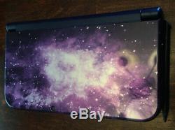 Nintendo 3DS XL Galaxy Edition Purple Good Condition, Used