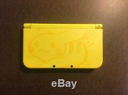 Nintendo 3DS XL Pikachu Yellow Edition Good Condition Charger Included