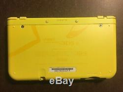 Nintendo 3DS XL Pikachu Yellow Edition Good Condition Charger Included