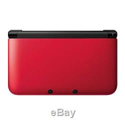Nintendo 3DS XL Red Handheld System Very Good Condition