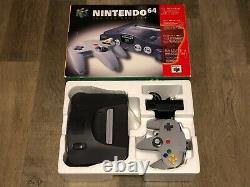 Nintendo 64 Console System N64 Complete CIB Very Good Condition