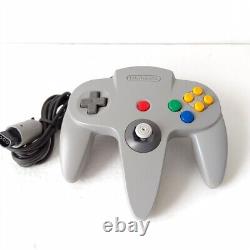 Nintendo 64 Game Console Good Condition NUS-S-HA withBox Instruction JAPAN JP