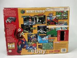 Nintendo 64 Gold Controller Toys'R'Us Limited Edition Console Box Good Condition