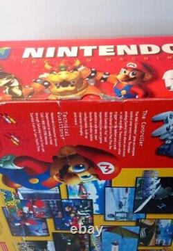 Nintendo 64 N64 Console Complete In Box CIB Tested Good Condition
