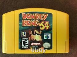 Nintendo 64 N64 Donkey Kong Jungle Green Set Very Good Condition