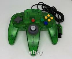 Nintendo 64 N64 Green Console Fully Working Good Condition PAL