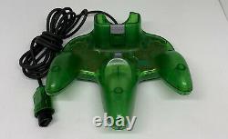 Nintendo 64 N64 Green Console Fully Working Good Condition PAL