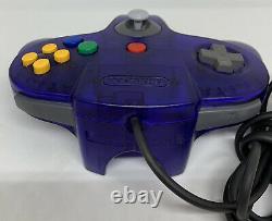 Nintendo 64 N64 Purple Console Fully Working Good Condition PAL