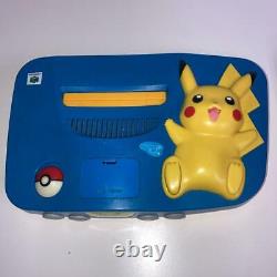 Nintendo 64 Pikachu version blue good condition free shipping