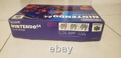 Nintendo 64 console in box with manual Japanese. Good condition! US Seller