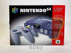 Nintendo 64 with Red Controller 1 Owner, Good Condition