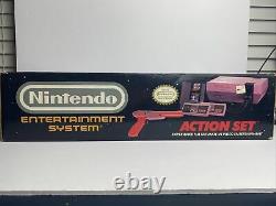 Nintendo Action Set Console System NES With Box Very Good Condition
