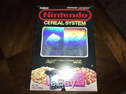 Nintendo Cereal System Empty Box With Mario Zelda Hologram Good Condition Ralston