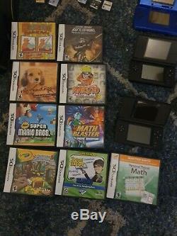 Nintendo DS & 3x DS Lite Handheld Console Good Condition with games LOT