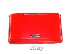 Nintendo DS Original Red with Stylus and Charger Very Good Condition