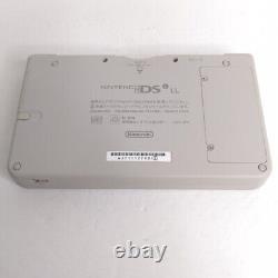 Nintendo DSi XL LL Natural White Handheld System Japanese Version Good Condition