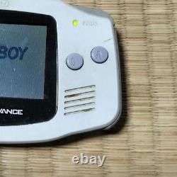 Nintendo Game Boy Advance Gaming Console white used japan very good condition
