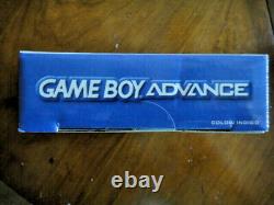 Nintendo Game Boy Advance Glacier Sealed In Original Box Good Condition