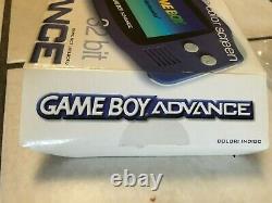Nintendo Game Boy Advance Indigo Handheld System Pre Owned (very good condition)