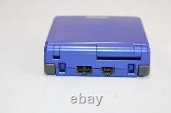Nintendo Game Boy Advance SP Cobalt Blue Console with Charger, Good Condition
