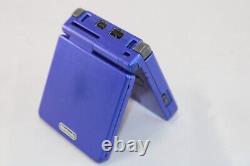 Nintendo Game Boy Advance SP Cobalt Blue Console with Charger, Good Condition