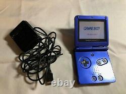 Nintendo Game Boy Advance SP Cobalt Blue with Charger USED Good Condition