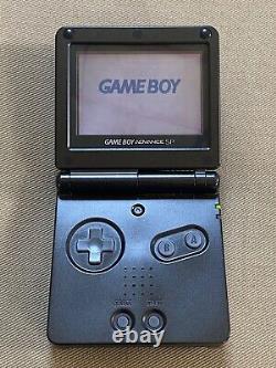 Nintendo Game Boy Advance SP Graphite Good Condition Games/Charger Included