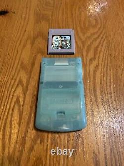 Nintendo Game Boy Color Ice Blue Console. Tested. Good Condition. Rare