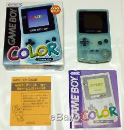 Nintendo Game Boy Color Toys R Us Limited Ice Blue Console Very Good Condition