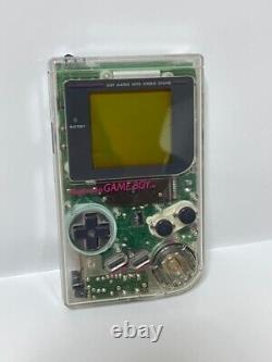 Nintendo Game Boy DMG-01 Clear Good Condition TESTED & CLEANED Rare Authentic