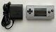 Nintendo Game Boy Micro Silver With Ac Charger - Good Condition - Us Seller