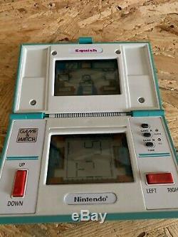 Nintendo Game Watch Squish MG-61 Boxed Good Condition