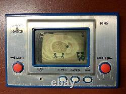 Nintendo Game and Watch FIRE, OIL PANIC, MICKEY 3 SET Good Working Condition F/S