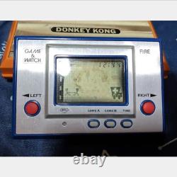 Nintendo Game and Watch FIRE and DONKEY KONG Good Working Condition F/S