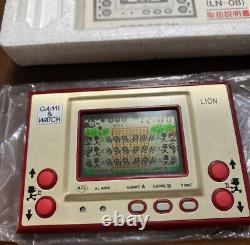 Nintendo Game and Watch LION Wide Screen Boxed Good Condition from Japan F/S