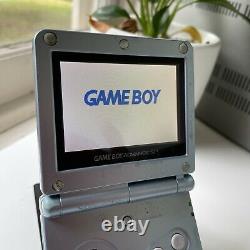 Nintendo Gameboy Advance SP AGS-101 Pearl Blue AUS Used Good Condition #86