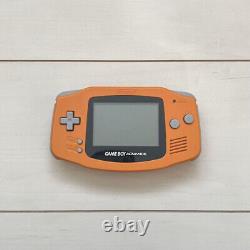 Nintendo Gameboy Advance console orange good condition with box and manual