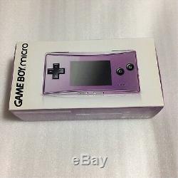 Nintendo Gameboy Micro Purple Console System Japan Very Good Condition